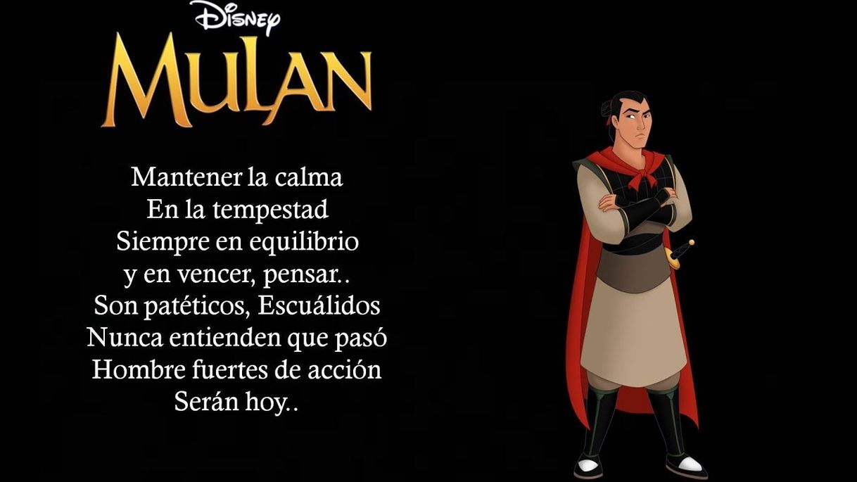 Social Mulan - Hombres de Accion (Letra)