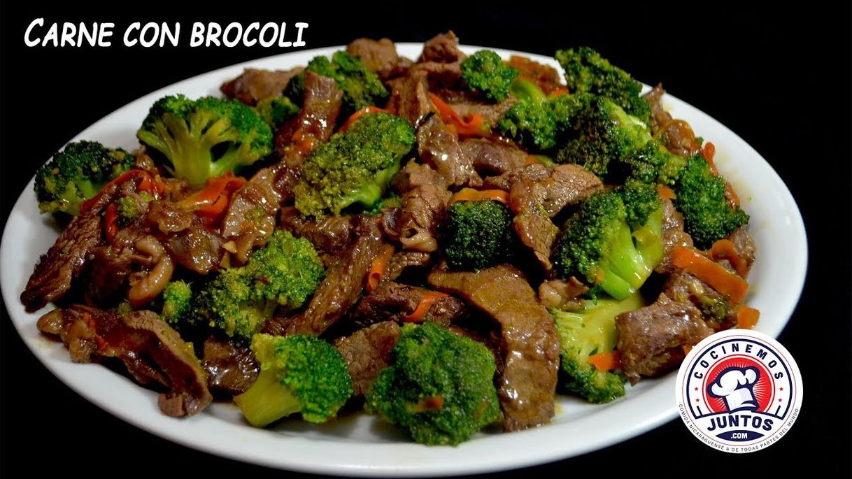 Social Como hacer Carne con Brocoli.