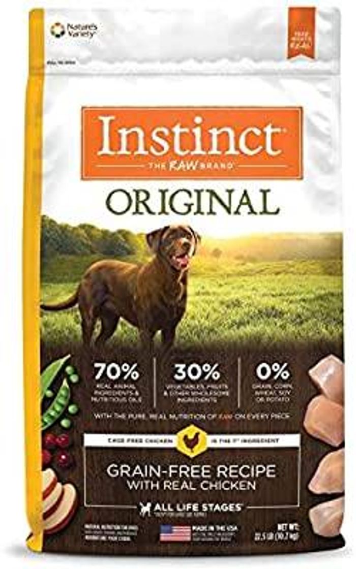 Products Instinct Original reseta de pollo para perros