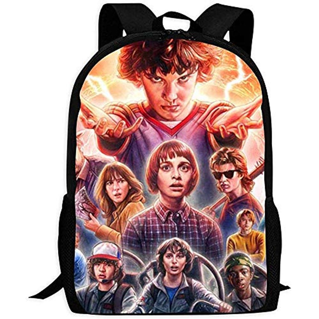 Precious Meet American Film St-Ran-Ger TH-in-GS Pattern School Canvas Mochila Cartoon Anime