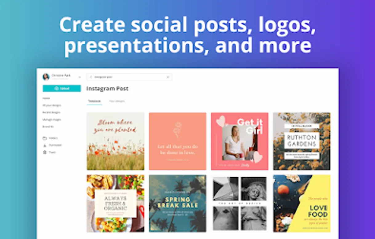 Social Canva: Graphic Design, Video Collage, Logo Maker