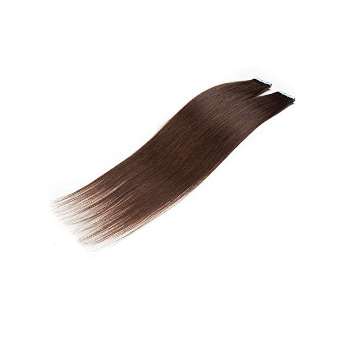 Products 40cm Exteniones Adhesivas de Pelo Natural Cinta Invisible Sin Clips [2