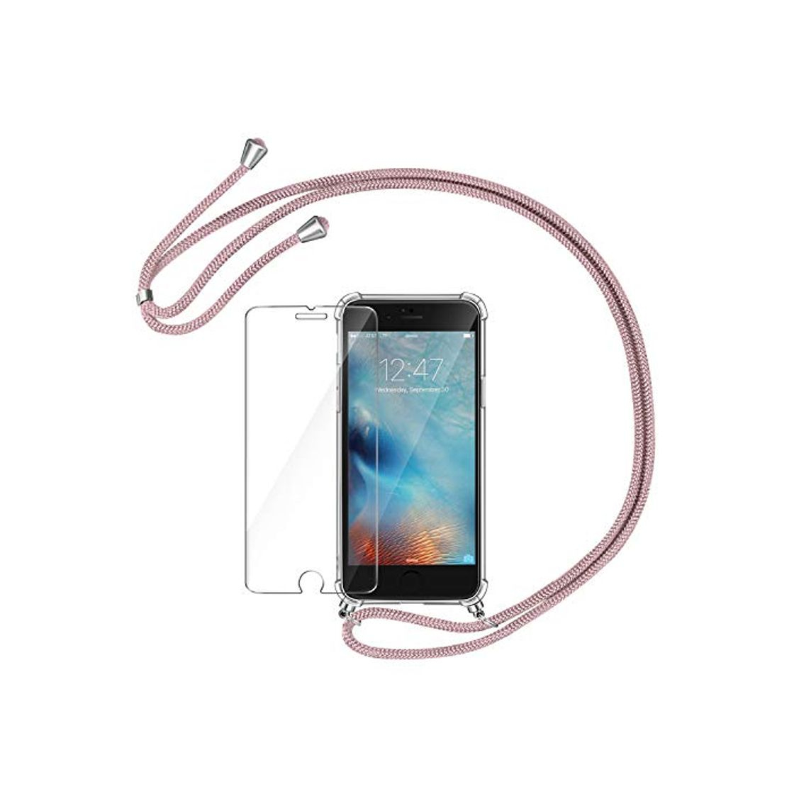 Productos AROYI Funda con Cuerda Compatible con iPhone 6