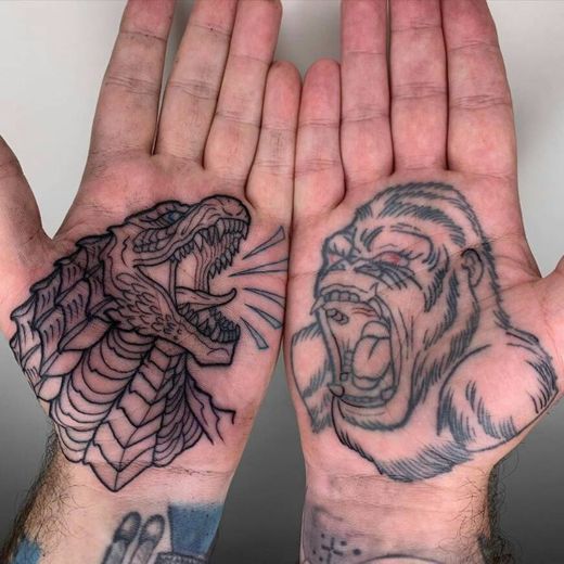 Fresh Godzilla and Healed Kong 🦍