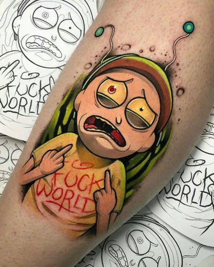 Morty Tattoo 💯