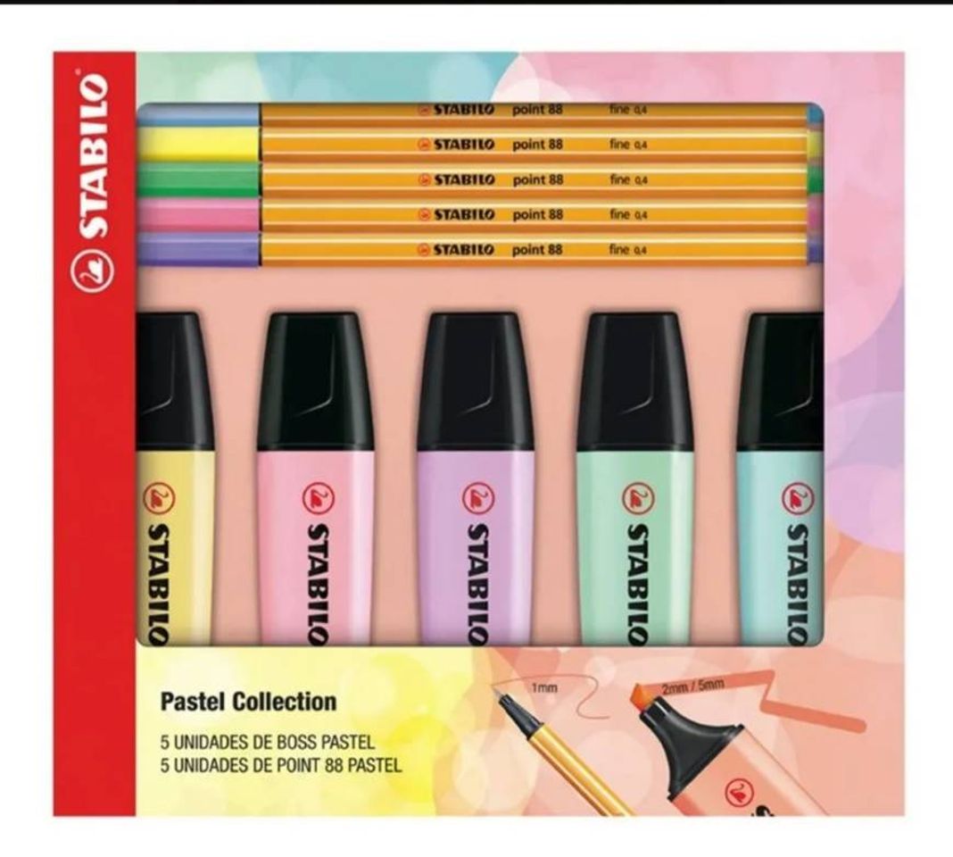 Producto Kit Stabilo Pastel Collection 5 Boss