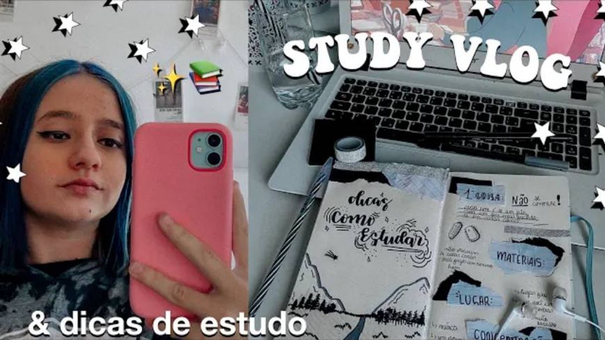 Moda Study vlog e dicas para estudar