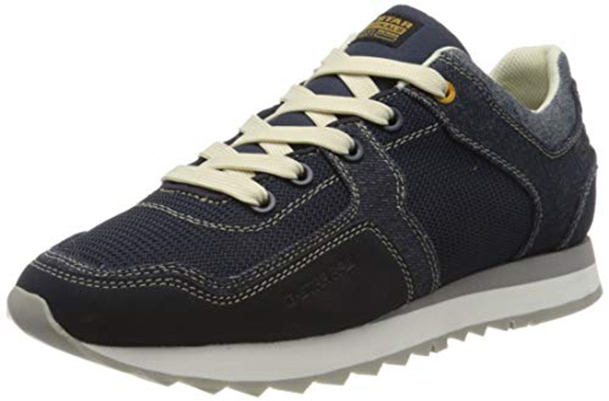 Moda G-STAR RAW Calow Denim II, Zapatillas Hombre, Azul