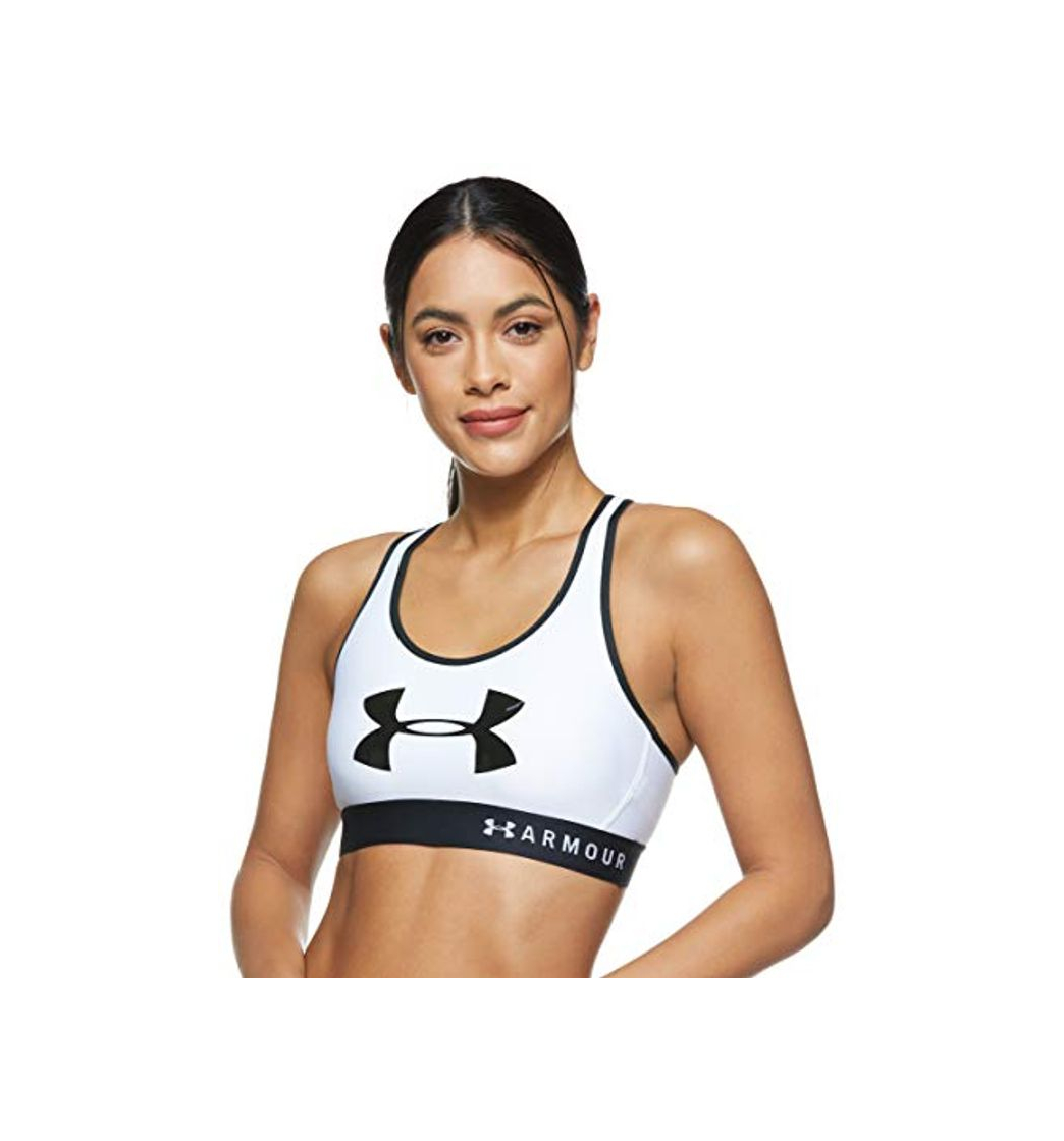 Moda Under Armour Armour Mid Keyhole Graphic, ropa deportiva de mujer para correr,