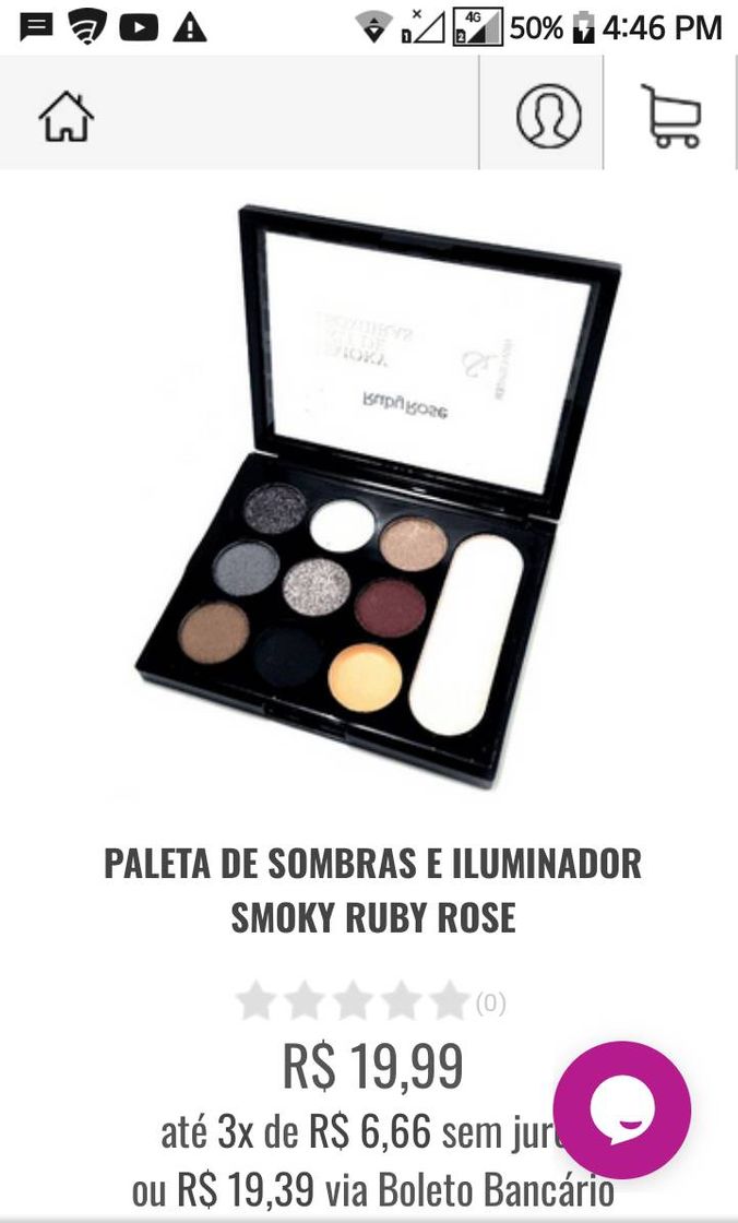 Fashion Paleta de sombras