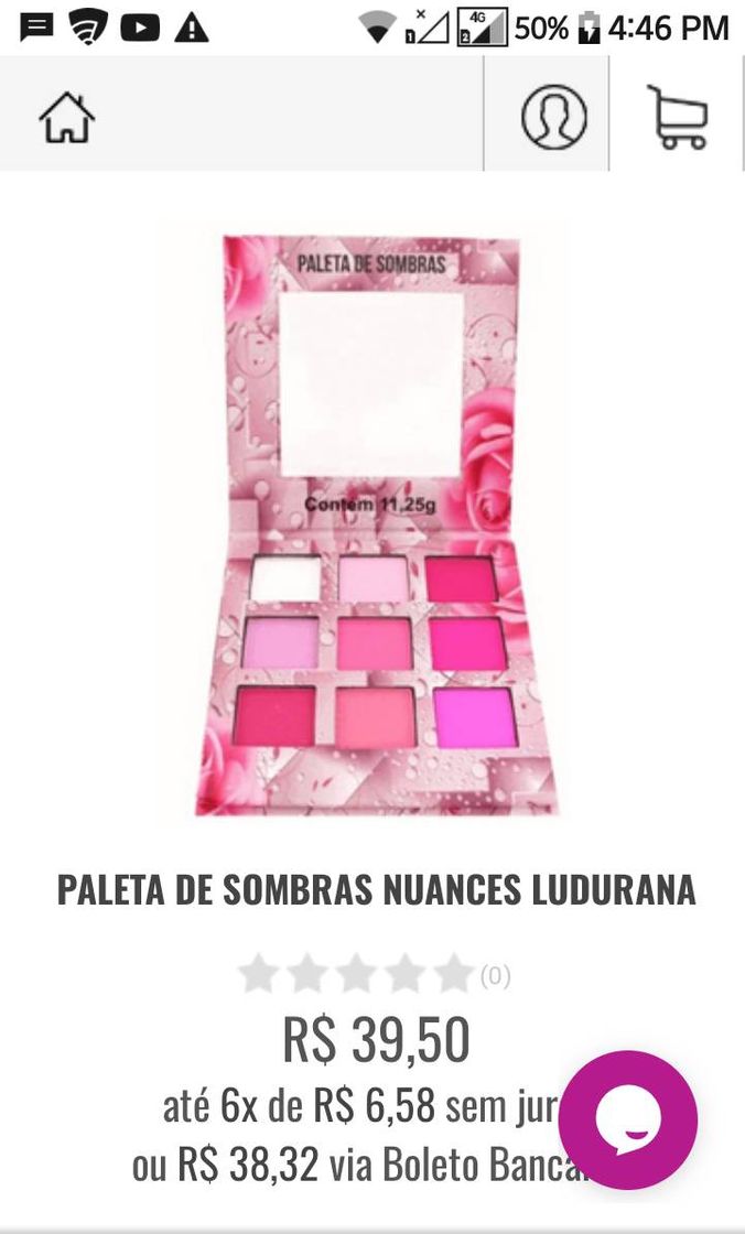 Moda Paleta de sombras