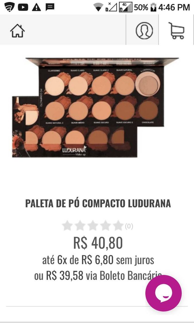 Fashion Paleta de sombras