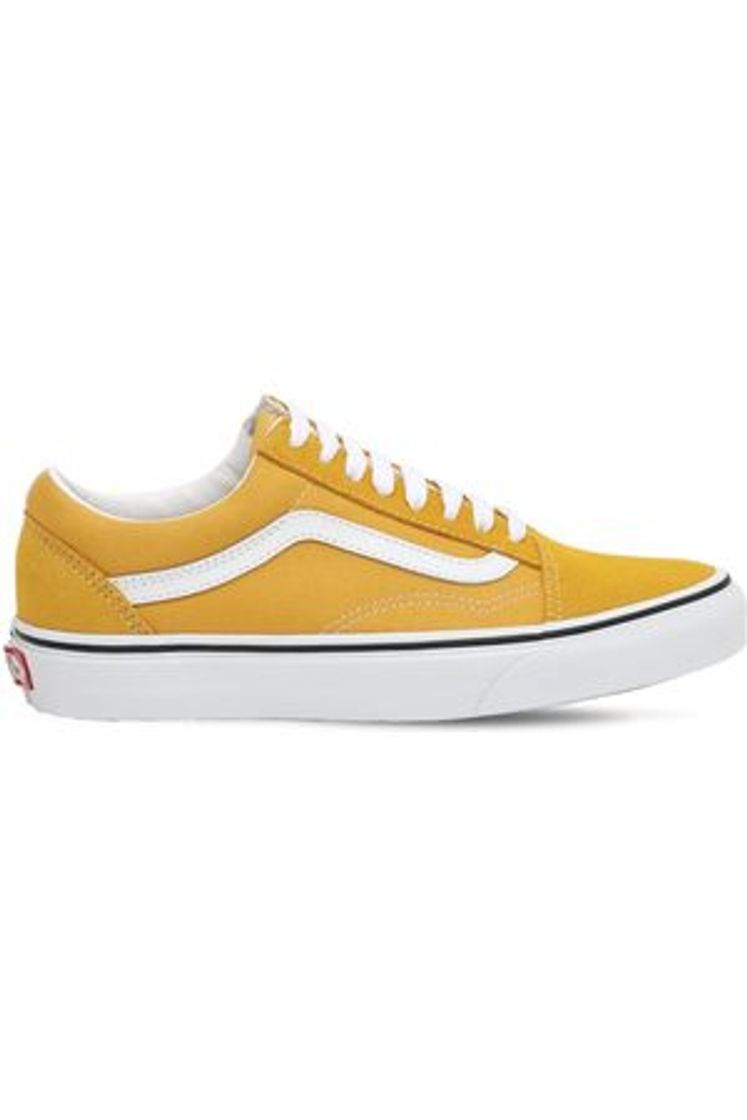 Fashion Vans Old Skool, Zapatillas de Entrenamiento Unisex Adulto, Amarillo