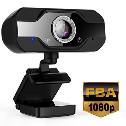 Yobuno Webcam con micrófono 1080P Full HD