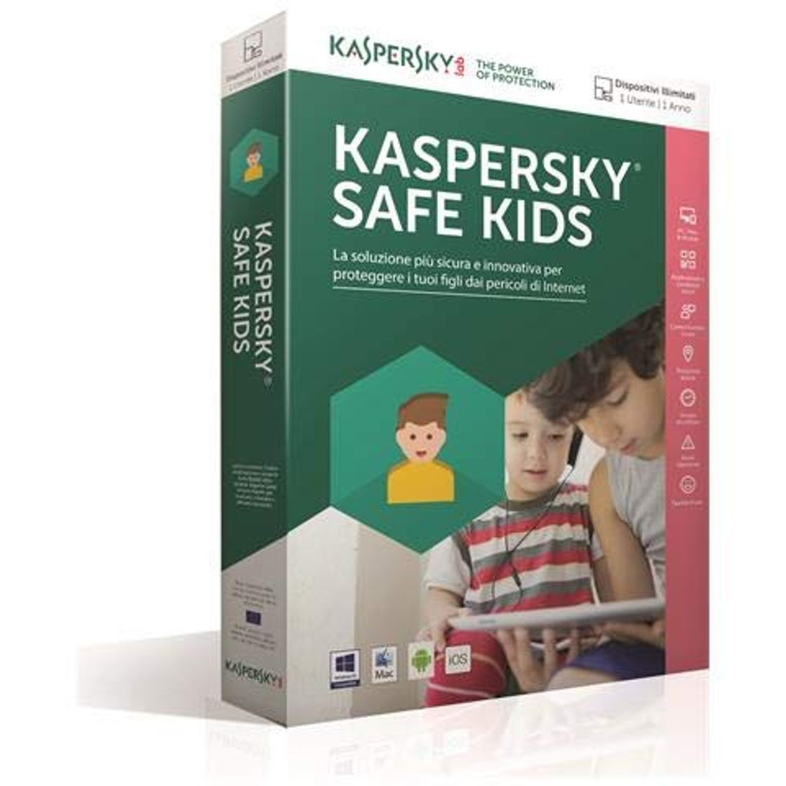 Productos Kaspersky Lab Safe kids Base license 1 licencia