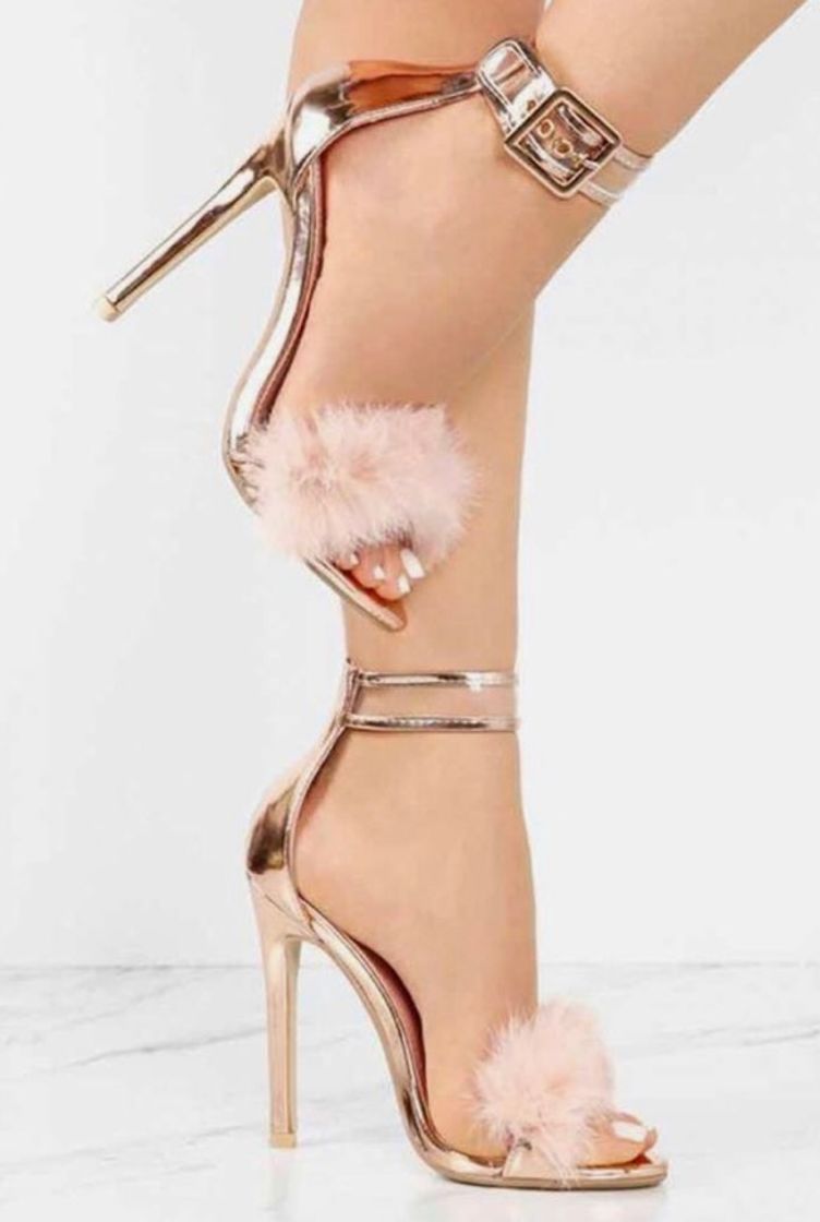 Social Tacones dorados