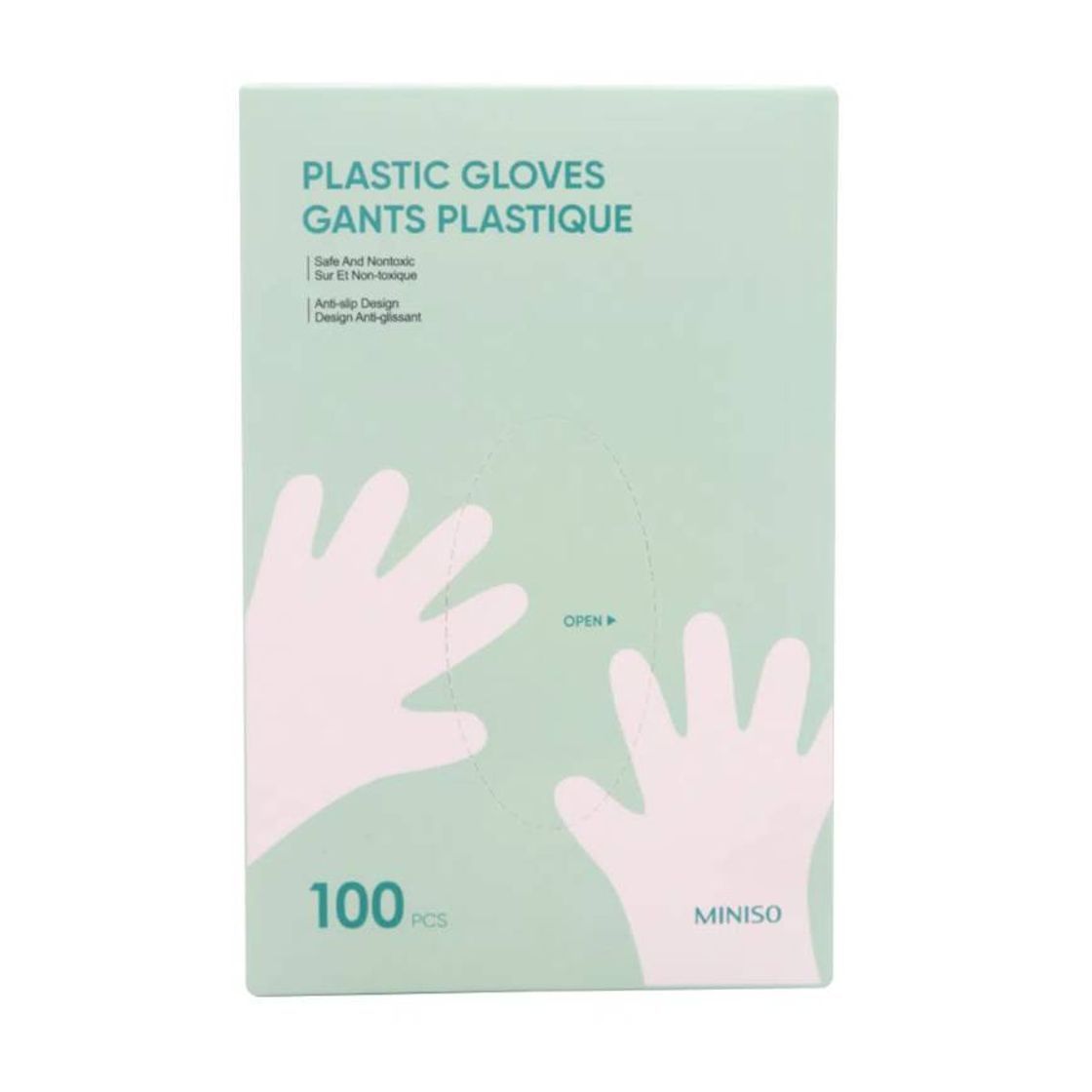 Social 💠Guantes De Plástico Desechables 100 Pzas