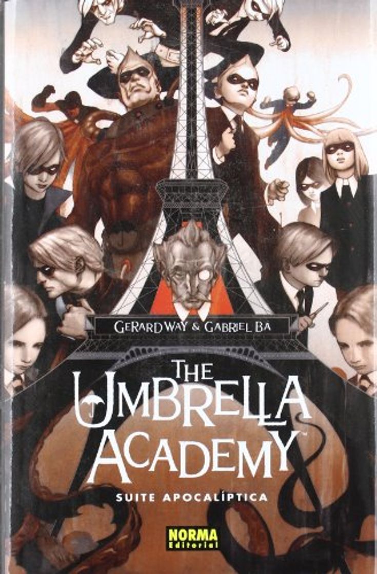 Libro THE UMBRELLA ACADEMY 1 C.  SUITE APOCALIPTIC (CÓMIC USA)