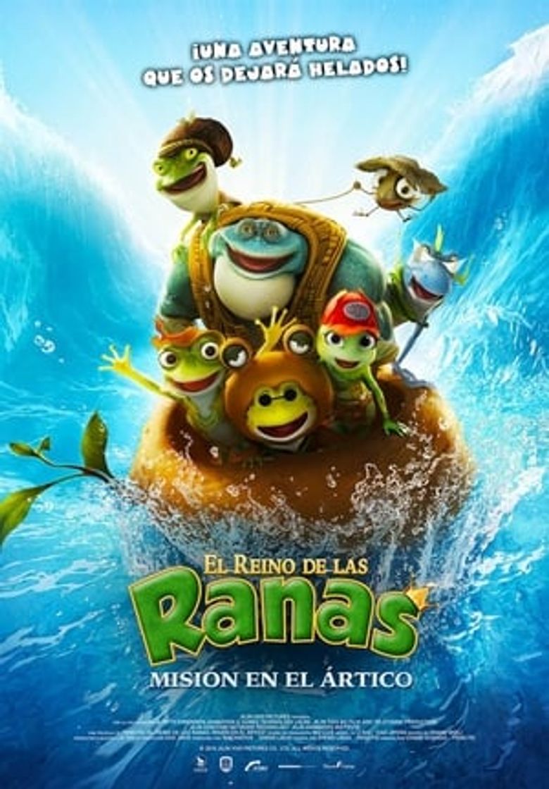 Película El reino de las ranas. Misión en el Ártico