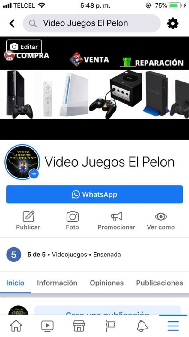 Tienda de videojuegos 🎮