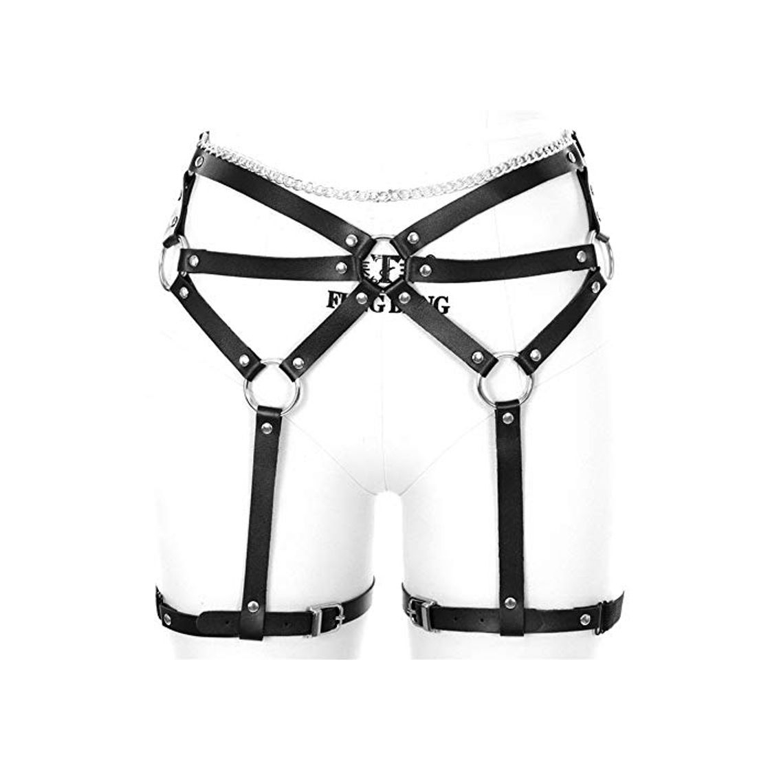 Arnés De Tiras Ajustable Para Mujer Mujeres Ajusta el arnés del cuerpo
