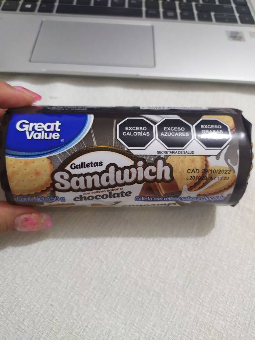 Products Galletas Sandwich con relleno sabor a chocolate