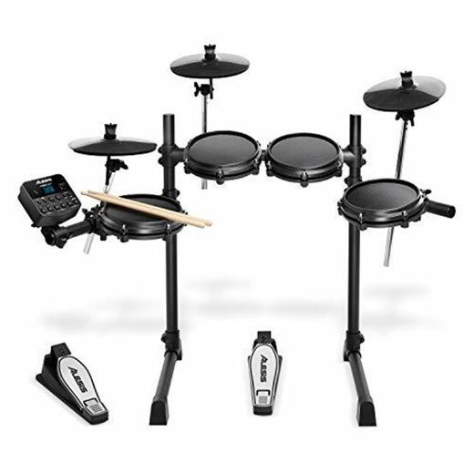 Alesis Turbo Mesh Kit – Batería Electrónica Musical de Siete Piezas de