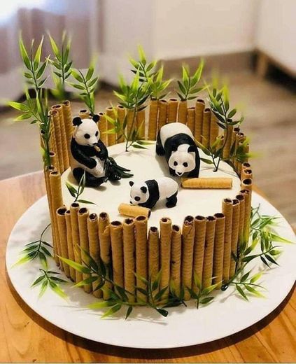 Bolo de panda