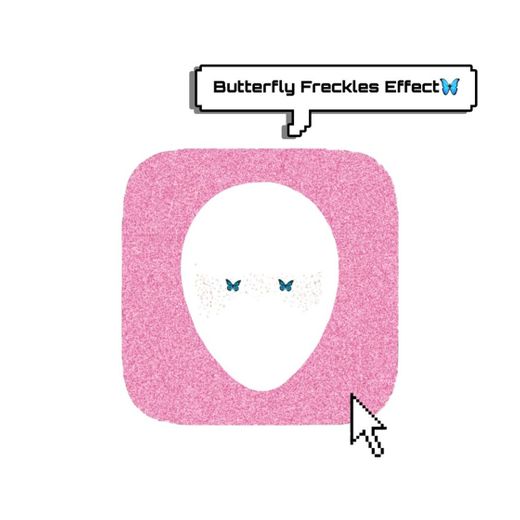 Butterfly Freckles Effect