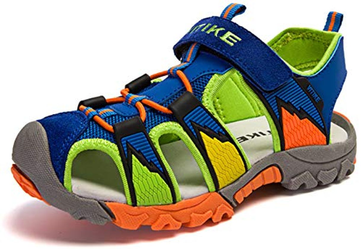 Social Sandalias del Niño de Verano Las Zapatillas de Deporte Sandalias Velcro para Niño Zapatillas de Deporte Al Aire Libre