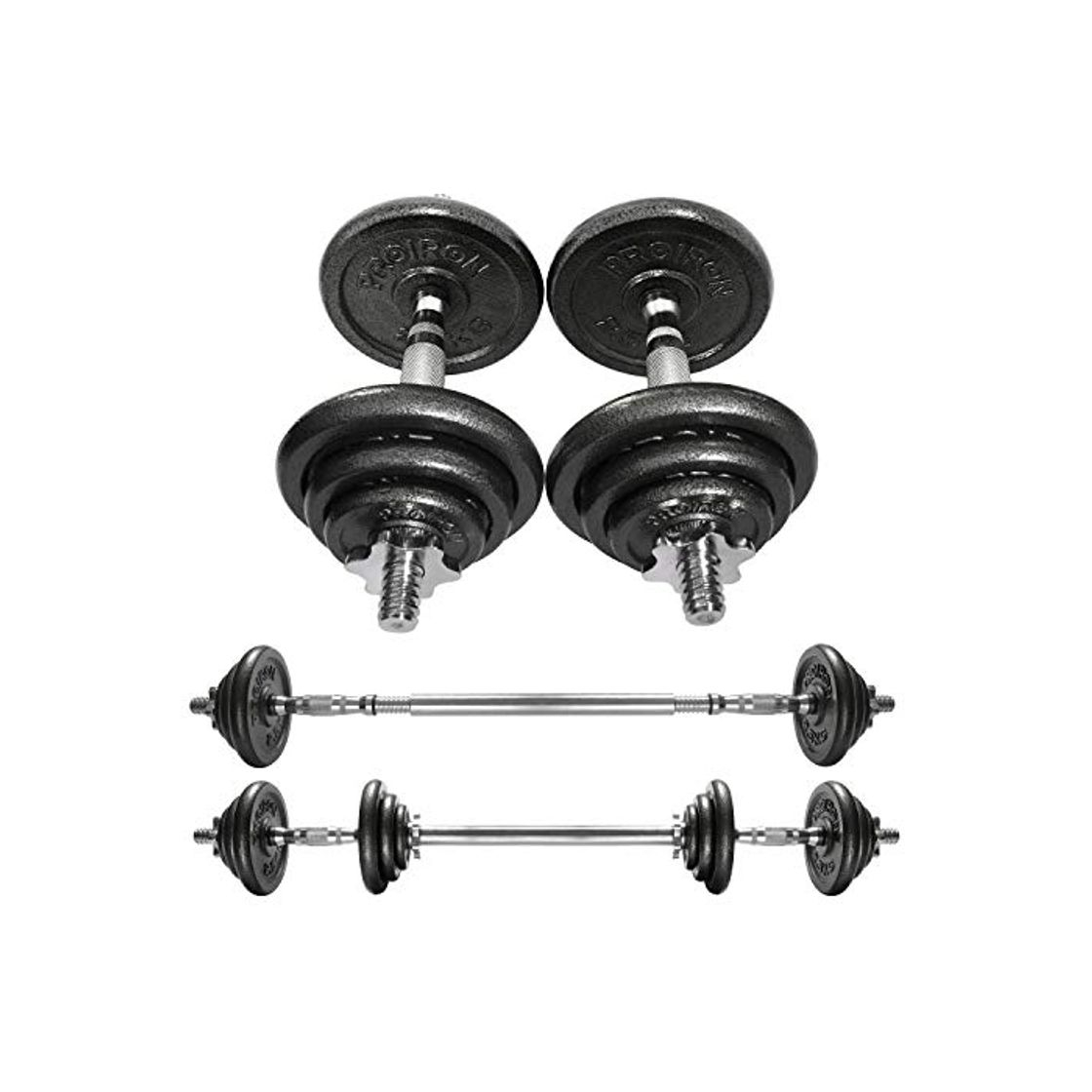 Social PROIRON Mancuernas ajustables 20kg