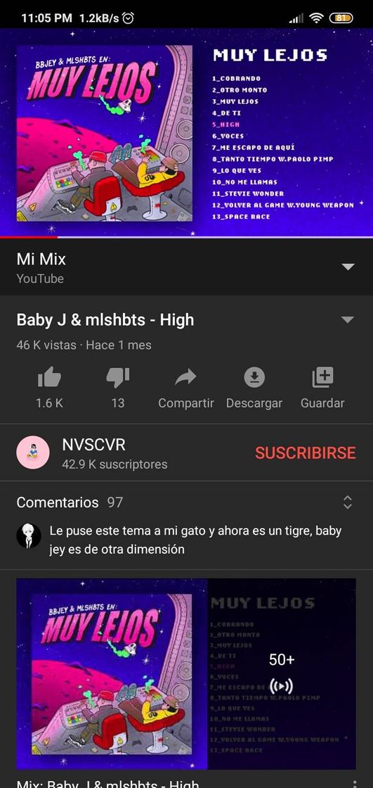 Canción BBY JEY - HIGHT