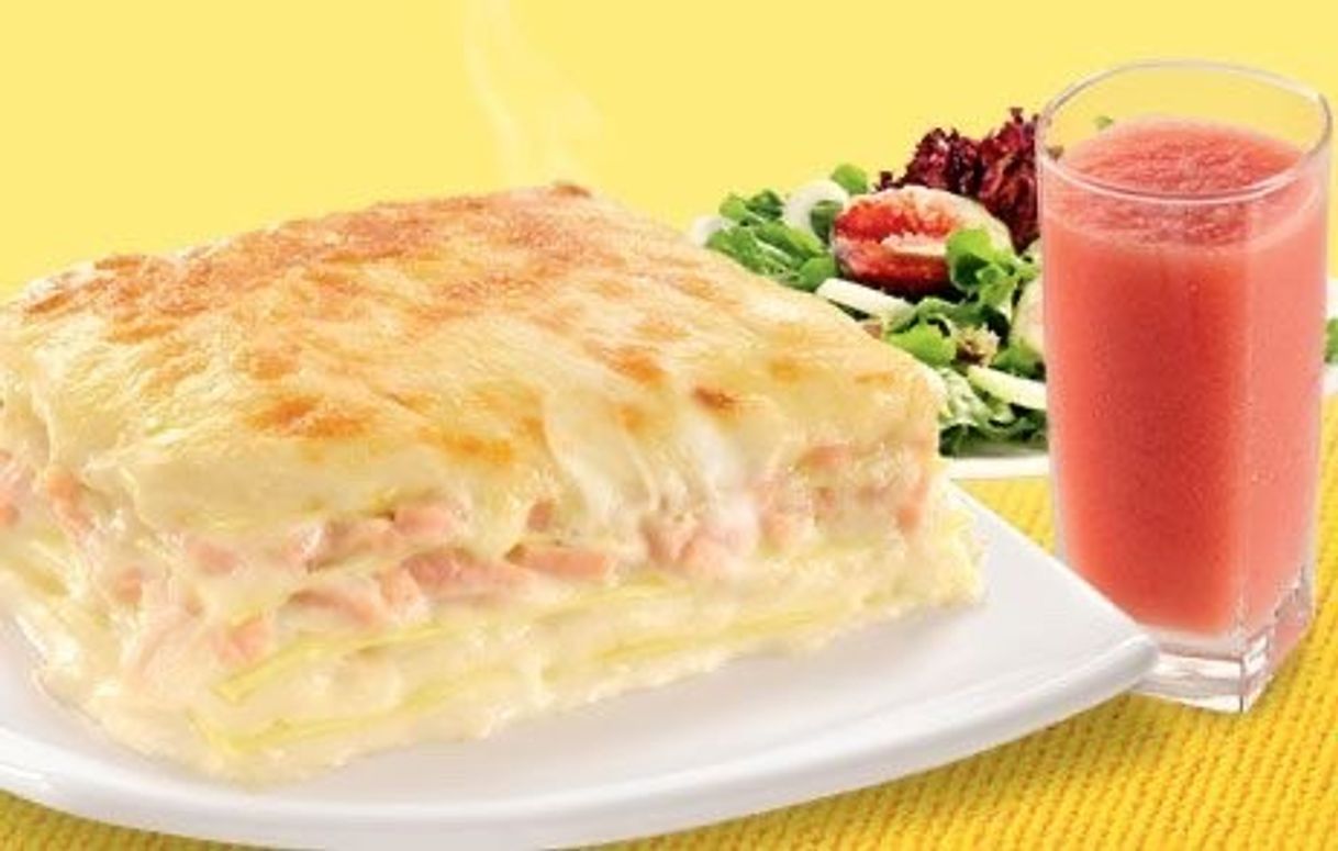 Social Lasanha ao molho branco ❤️