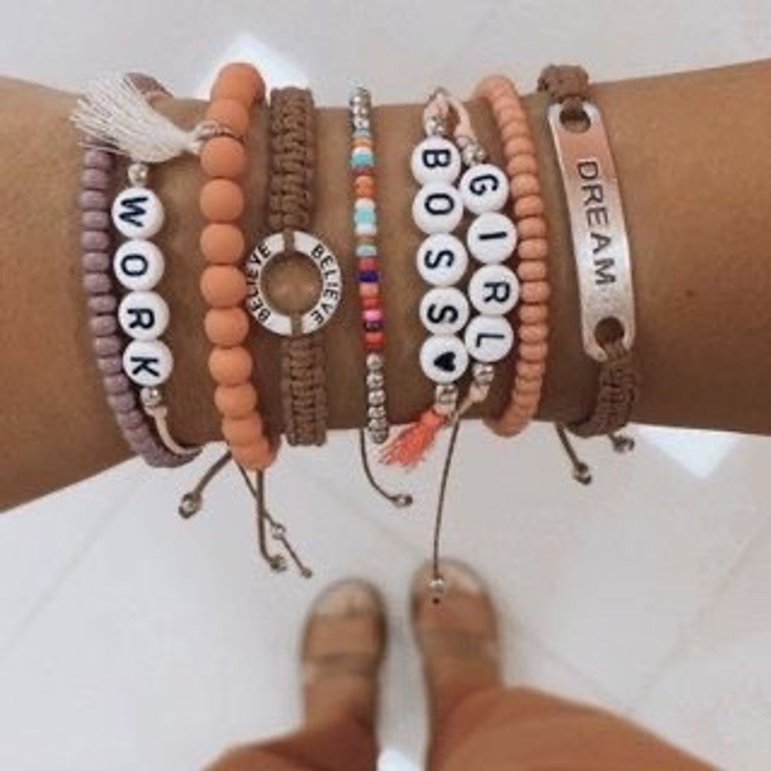 Moda pulseiras de miçanga