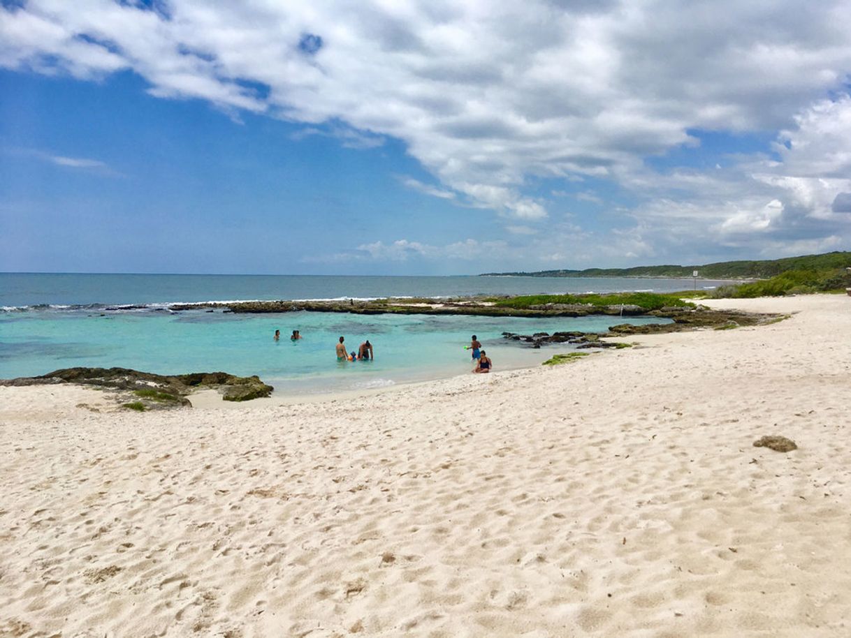 Lugar Caleta Tankah Playa