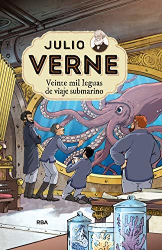 Libro Julio Verne 4. Veinte mil leguas de viaje submarino.