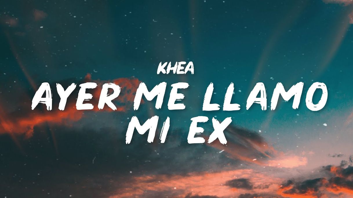 Canción Ayer me llamo mi Ex 