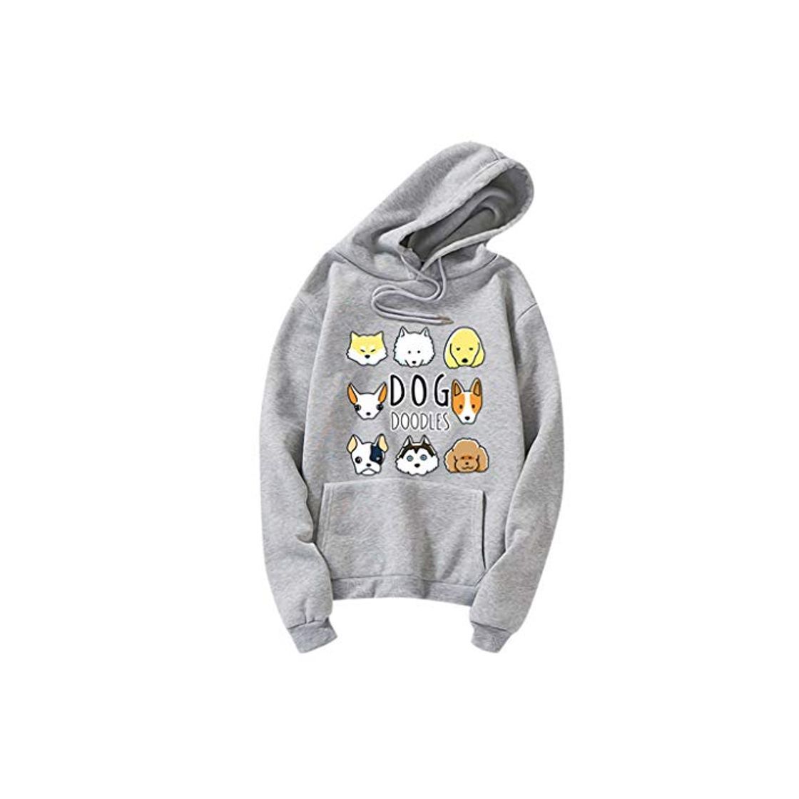 Moda ღ YGbuy ♕ Sudadera Casual De Manga Larga con Cuello Redondo y Estampado Animal para Mujer Sudadera Tumblr De Mujer Camiseta De Manga Larga con Capucha Corta Blusa Suéter De Niña Adolescente