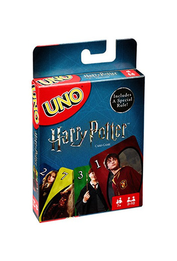 Mattel Games UNO Harry Potter Juego de Eliminar Cartas - Juegos de