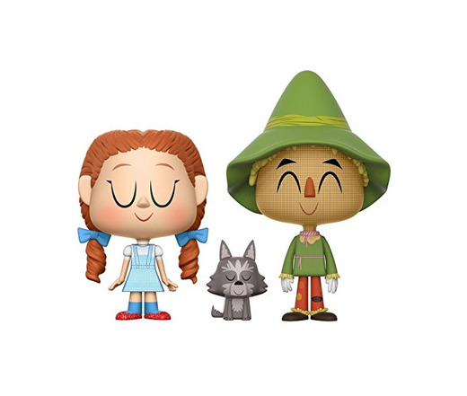 Figuras Vynl Wizard of Oz Dorothy con Toto y The Scarecrow