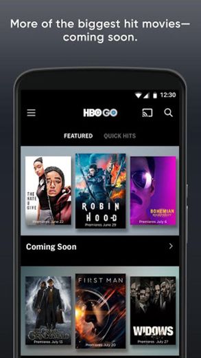 HBO GO: Stream with TV Package