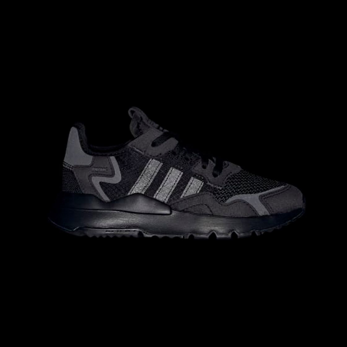 Fashion adidas Tenis Nite Jogger - Negro 