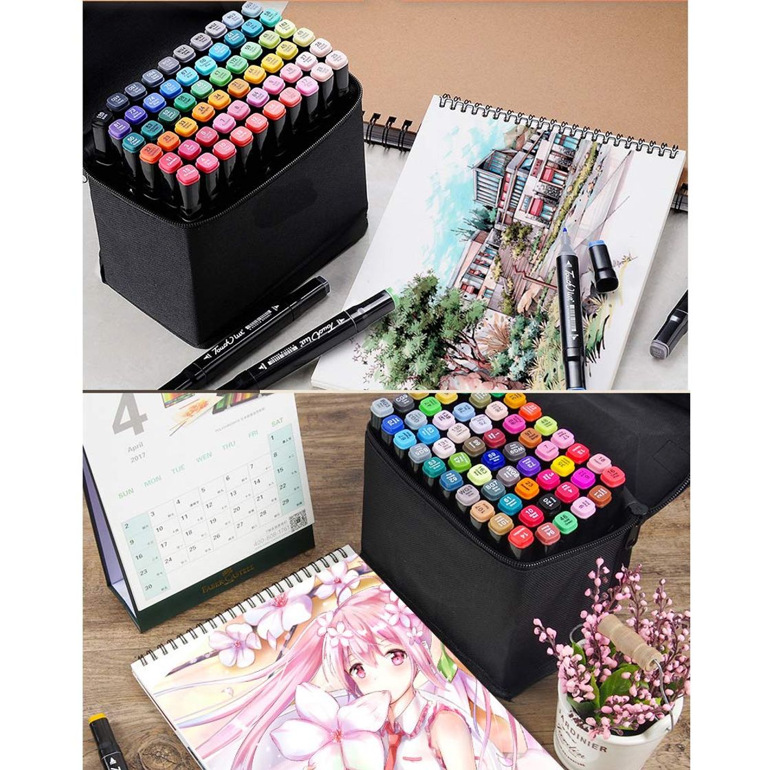 Product Mydee Nuevo 80 Varios Colores Arte Dibujo Marker, Marcador punta fina de