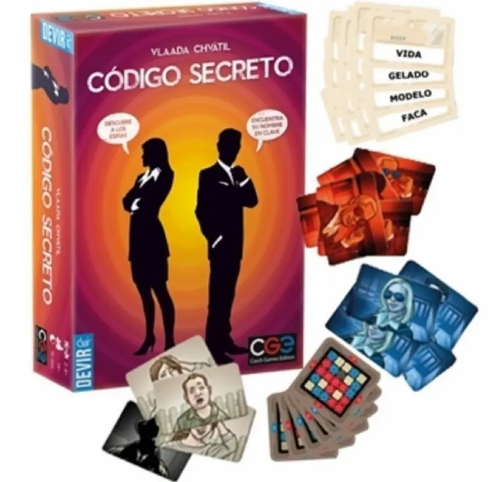 Producto Devir - Código Secreto, Juego de Mesa