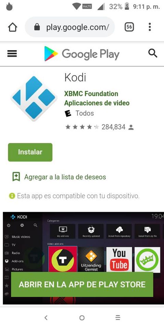 Apps Kodi App para PC o Smartphone