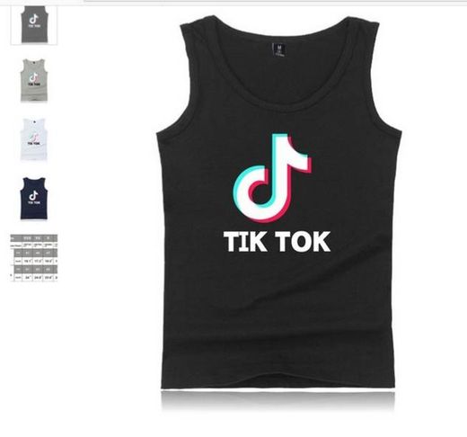 Camisa Sin Mangas Tik Tok