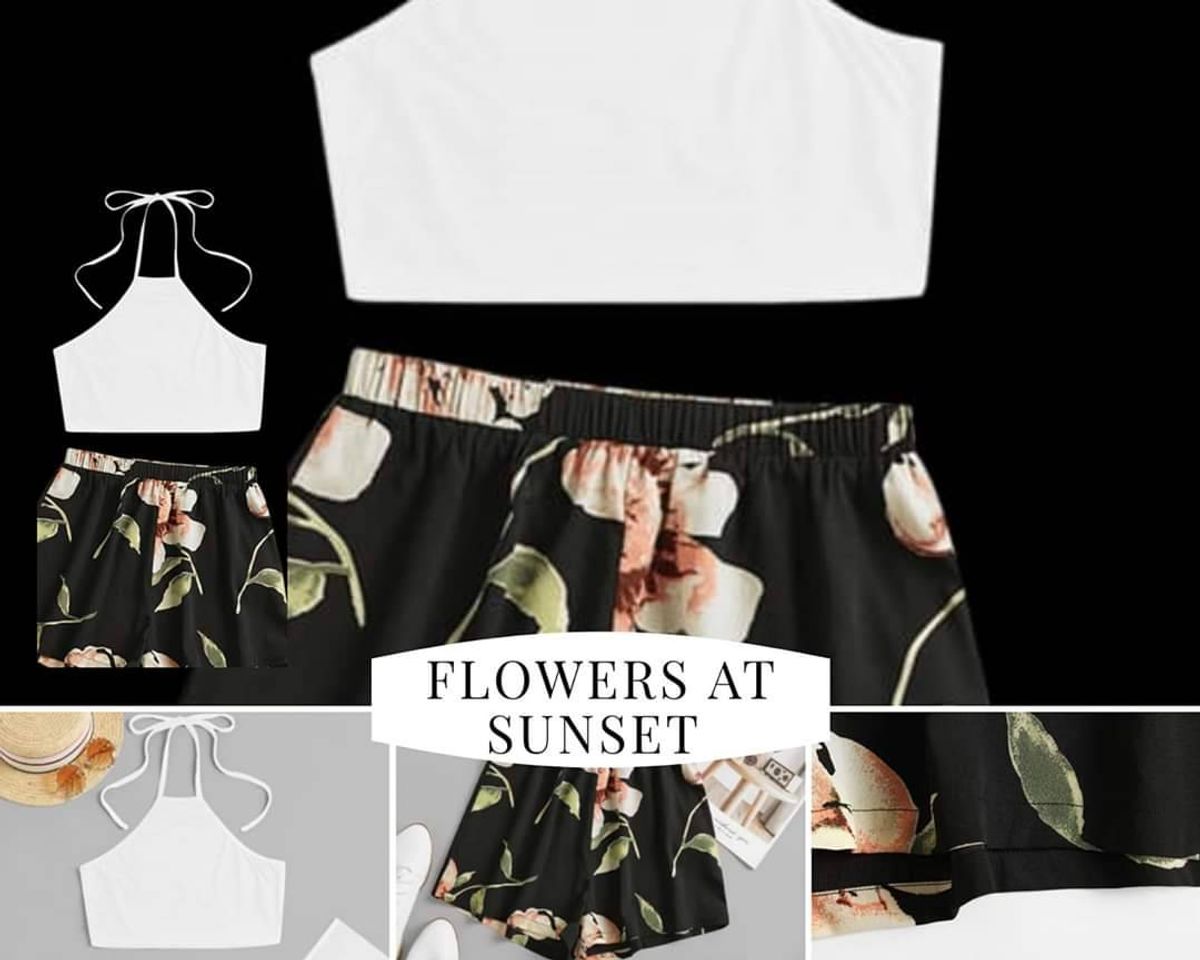 Fashion Ropa y más 🔥Flowers at Sunset 🌺