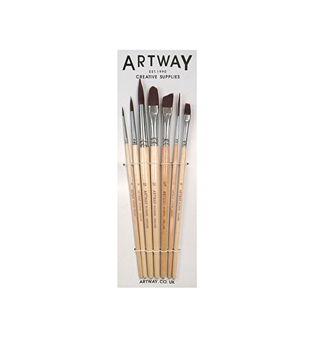 Producto Artway - Set de 7 pinceles de pintura - Redondos