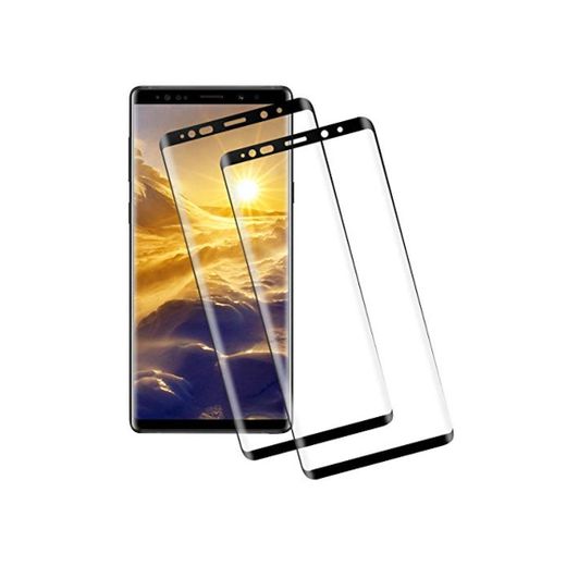 Miuphro Cristal Templado Compatible con Samsung Galaxy Note 9 [2-Unidades]