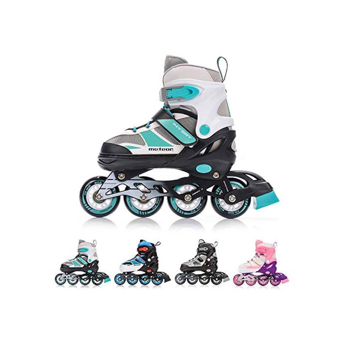 Product meteor Patines Línea Ajustables para Niños Jouvenes y Adolescentes Mujer y Hombre